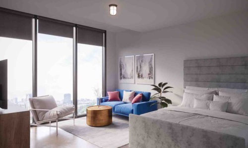 2 bedroom apartment modern interior