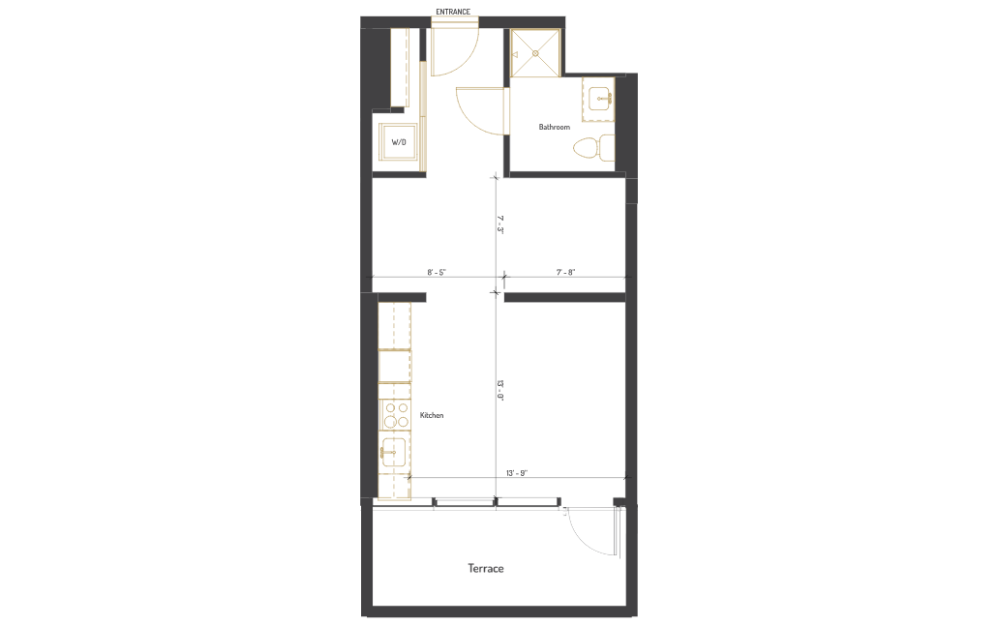 floorplan terrace