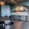 rooftop lounge with kitchen at The Rosie apartments in Pilsen