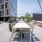 Roof Deck at the Rosie apartments in Pilsen, Chicago at 1461 S Blue Island Ave