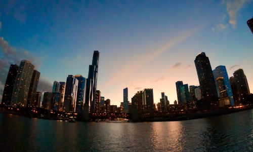 Chicago downtown skyline - apartments downtown chicago